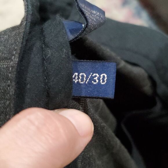 Vintage Polo Golf Buckle Back Pleated Pants with Windowpane Plaid Size 40x30 - Picture 11 of 15